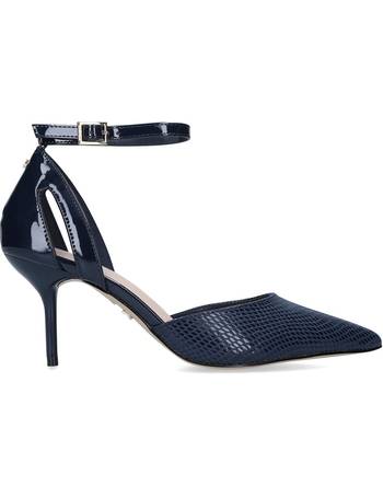 Carvela hotsell navy heels