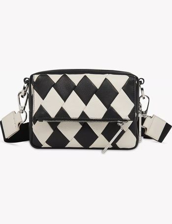 Black Reilly Nylon Crossbody Bag, WHISTLES