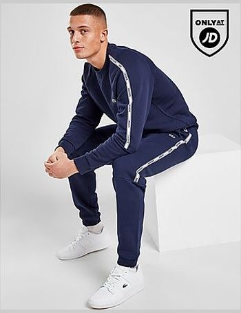 Lacoste best sale tape joggers