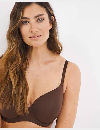 Feather Touch Tshirt Bra Nude 2
