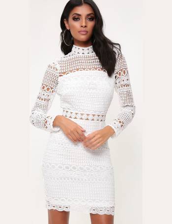 I saw it first white hot sale lace dress