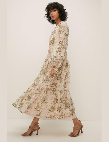 debenhams white floral dress