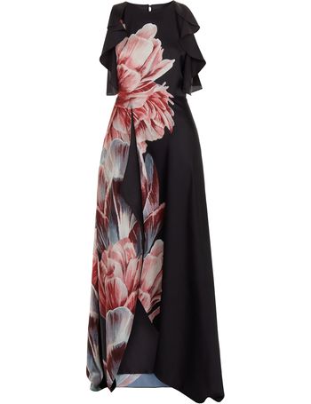 Ulrika tranquility sale ruffle maxi dress