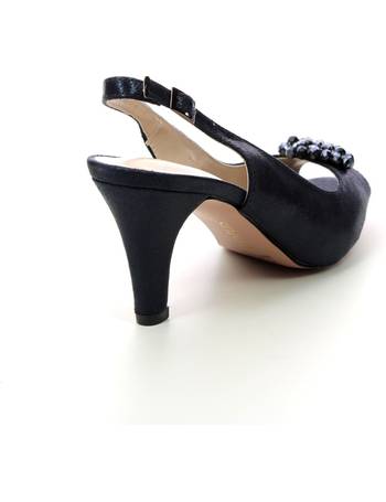 Buy the pewter Lotus ladies' Immy peep toe shoes online