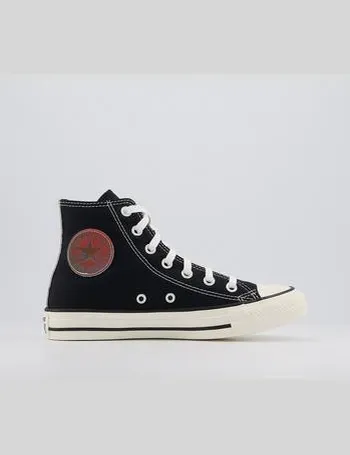 converse all star hi trainers black white lenticular exclusive