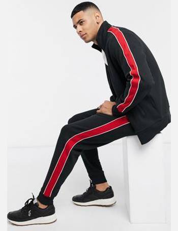 ralph lauren stripe tracksuit