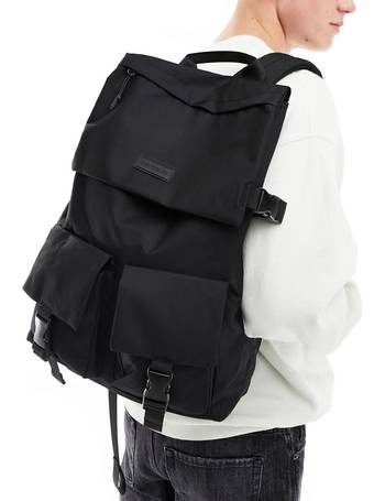 Consigned clip backpack in black hot sale