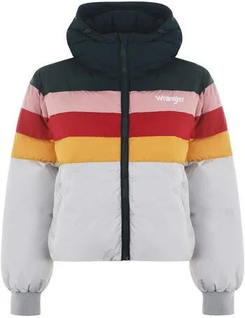 wrangler rainbow puffer