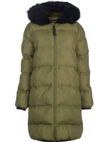 Everlast fur hotsell bubble jacket ladies