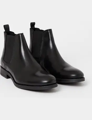 mens black boots debenhams