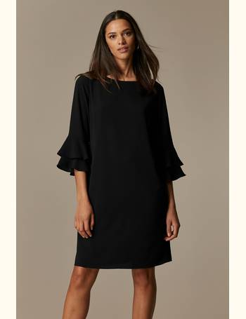 wallis flute sleeve dress