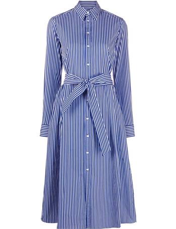 Shop Polo Ralph Lauren Women's Striped Shirt Dresses up to 70% Off |  DealDoodle