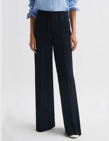 Shop Reiss Women's Tailored Wide Leg Trousers up to 60% Off