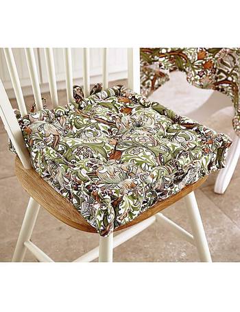 Dining Chair Cushions With Ties Up, Dining Chair Cushion With Ties