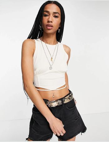 bershka crop top moletom com capuz