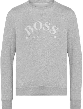 boss bodywear over the head logo sweatshirt