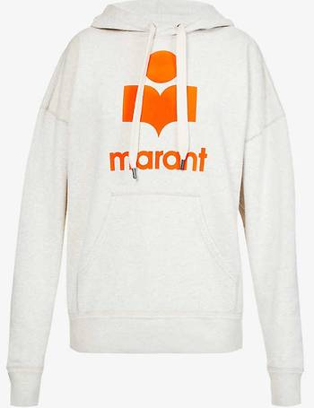 Women's Mansel Oversized Hoodie Sweatshirt In Ecru/Orange