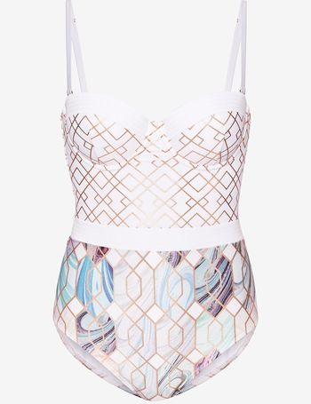 Ted baker sea hot sale of clouds swimsuit