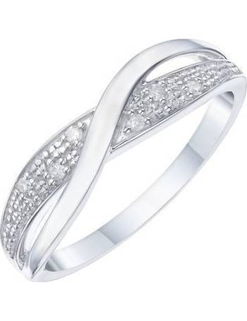 h samuel silver diamond eternity ring