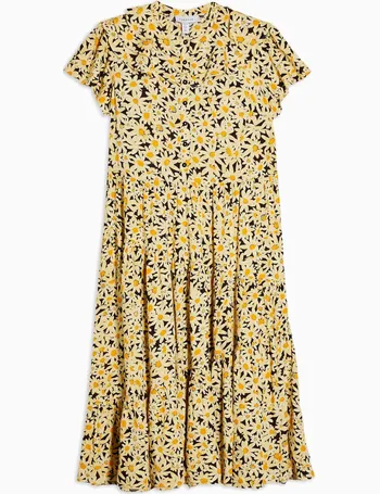 daisy grandad shirt dress