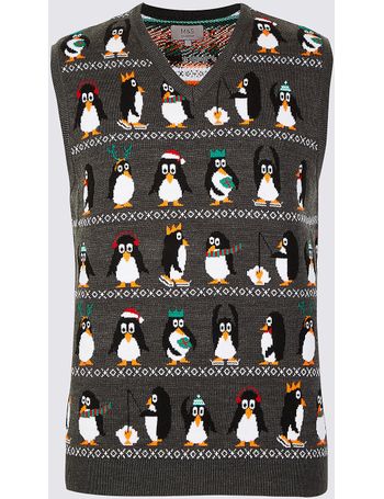 christmas sleeveless jumper