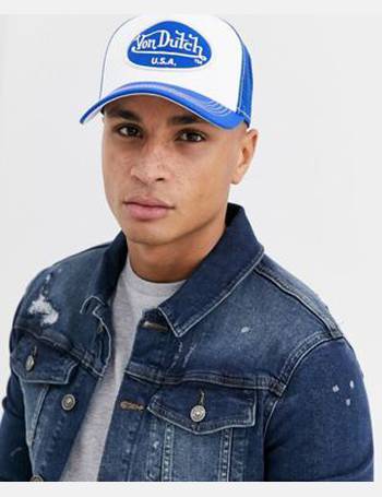 royal blue von dutch hat