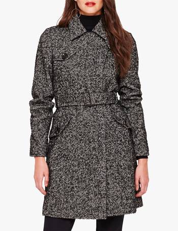 damsel in a dress leopard coat
