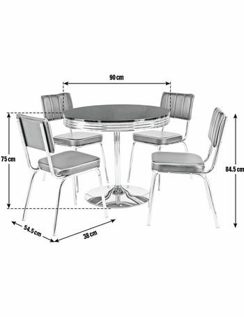 leni retro dining set