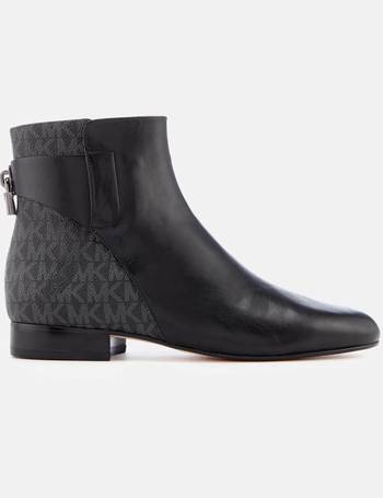 Michael kors mira flat clearance bootie