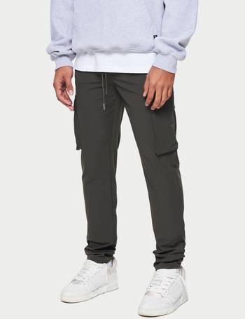 RIPSTOP RELAXED CARGO TROUSERS - BEIGE – The Couture Club