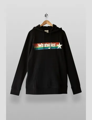 wrangler rainbow hoodie