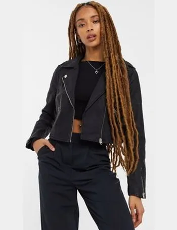 miss selfridge black biker jacket