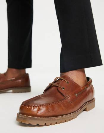 Red Tape Vincent Leather Brown Men's Brogues RRP £45 Free UK P&P! 