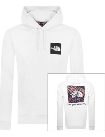 Shop The North Face Men S White Hoodies Up To 40 Off Dealdoodle