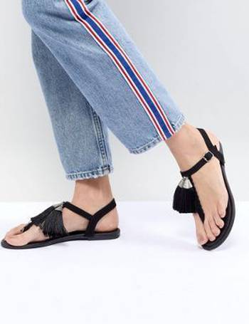 tassel sandals womens