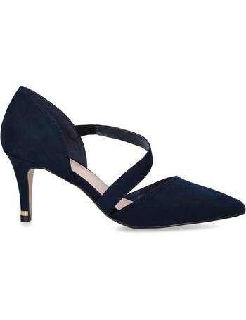 carvela navy shoes