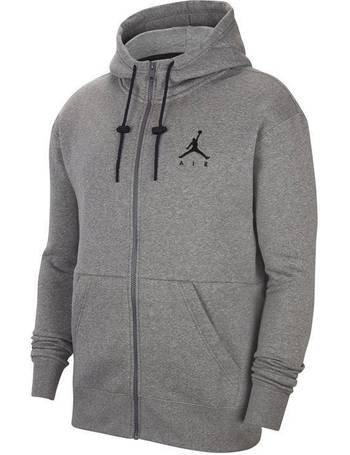 grey jordan zip up