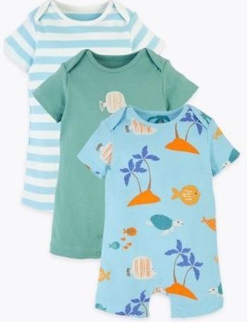 marks and spencer christening romper