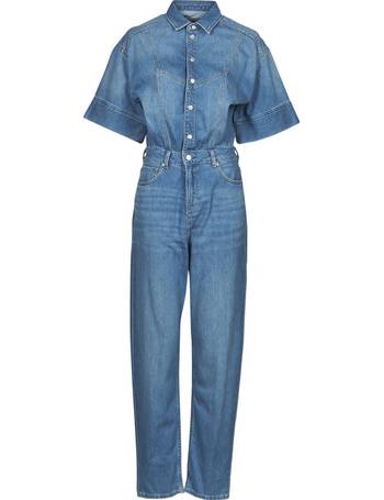 Pepe jeans flyer store retro denim jumpsuit