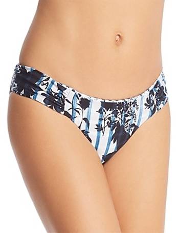 Lucky Brand Solstice Canyon Shirred Hipster Bikini Bottom