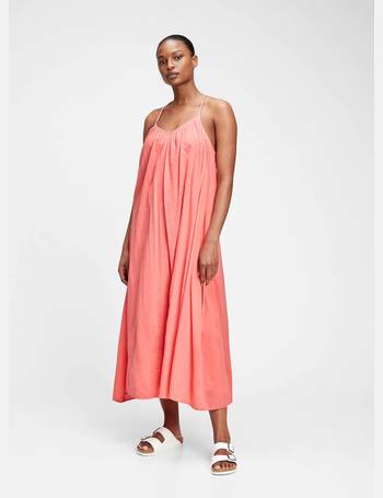 gap tie back cami dress