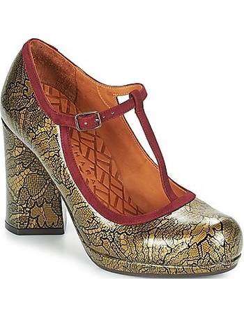 Shop Chie Mihara Women s Gold Heels up to 40 Off DealDoodle