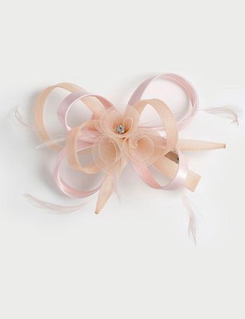 pale pink fascinator debenhams