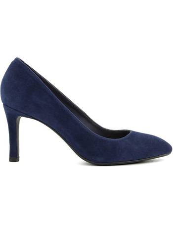 Debenhams navy sale court shoes