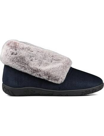 Pavers ladies slippers online wide fit