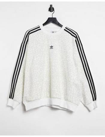 adidas black leopard jumper