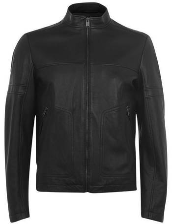 house of fraser armani leather jacket