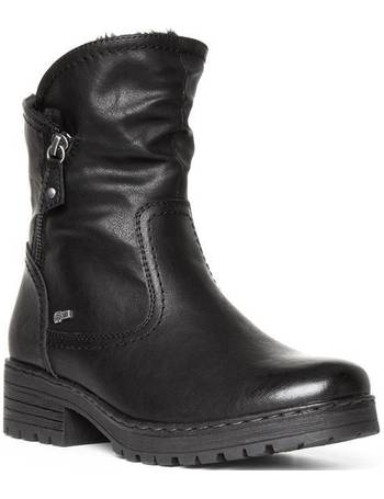 shoe zone biker boots