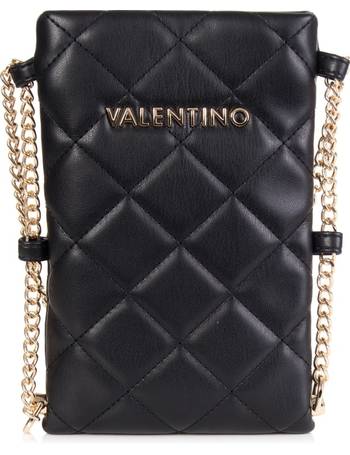 valentino by mario valentino crosshatch tote bag in black