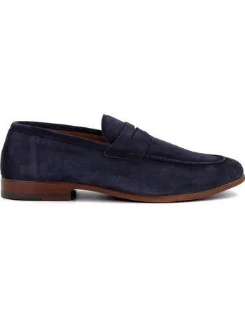 dune mens suede loafers